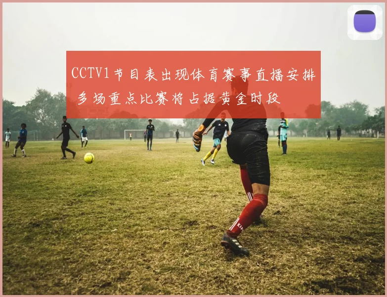 CCTV1节目表出现体育赛事直播安排 多场重点比赛将占据黄金时段